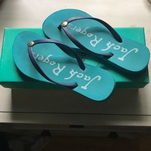 Jack Rogers flip flops